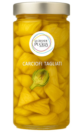 Carciofi Tagliati 100% in olio E.V.O.