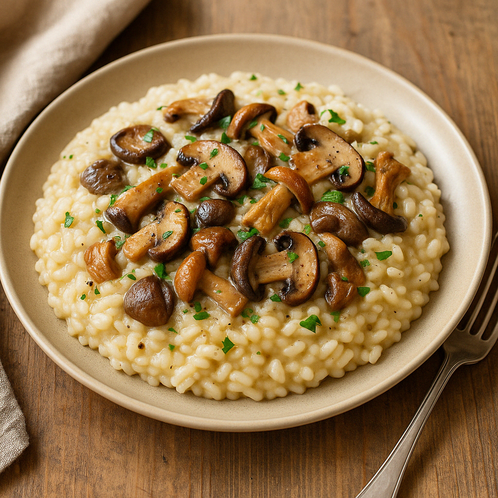 Foto del Risotto cremoso ai funghi